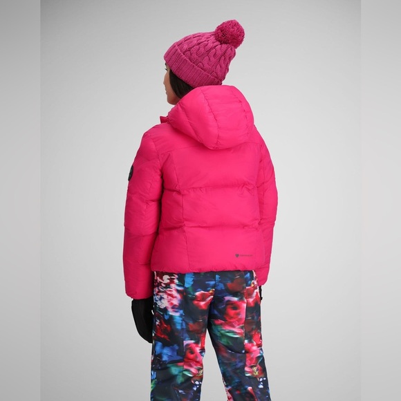 Obermeyer Youth Isla Puffer Ski Jacket. Size small/8. NWT! - Picture 4 of 6